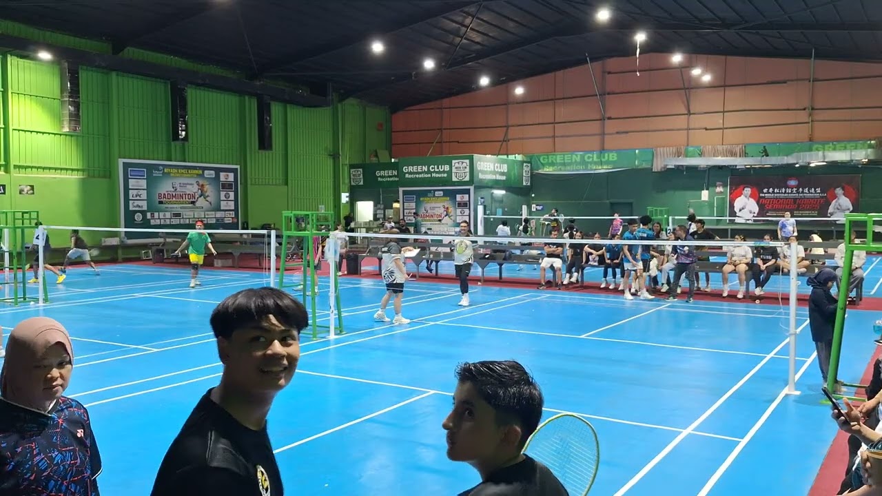 KAPITBISIG 3rd Annual Badminton - Omar / Justin M vs. Salam / Sultan 