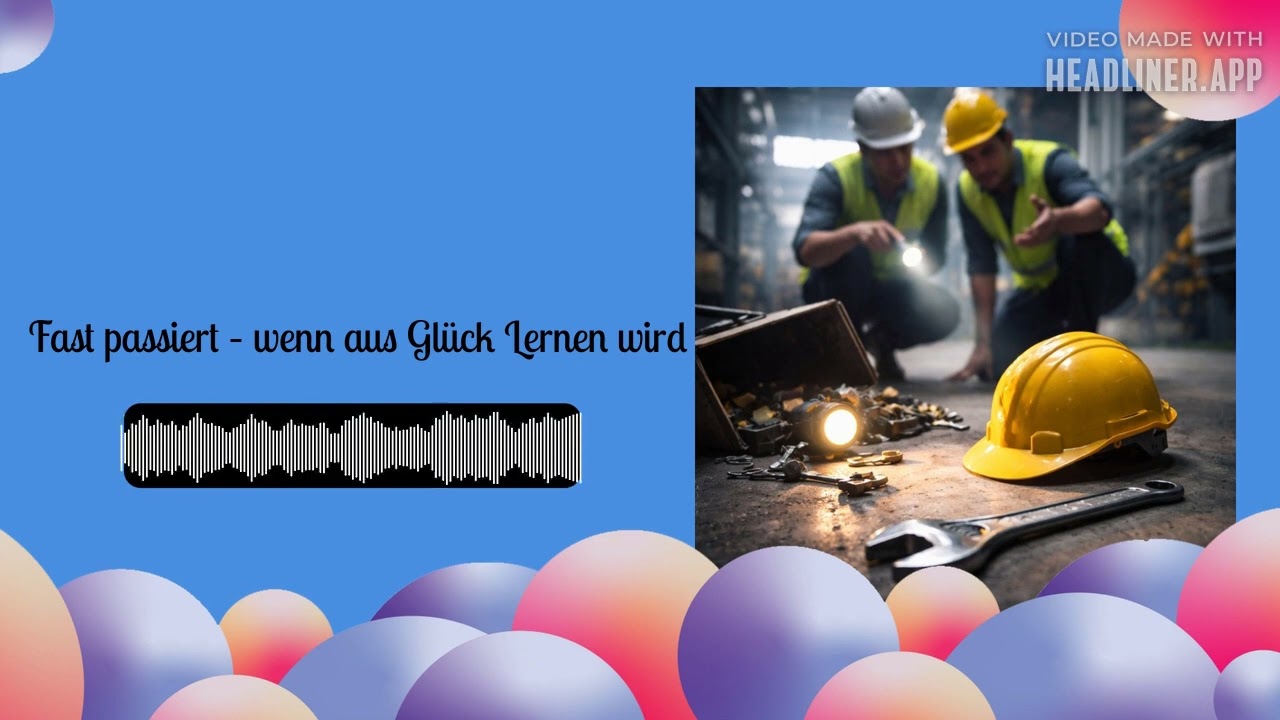 Fast passiert – wenn aus Glück Lernen wird | Praeventa - Arbeitsschutz und mehr