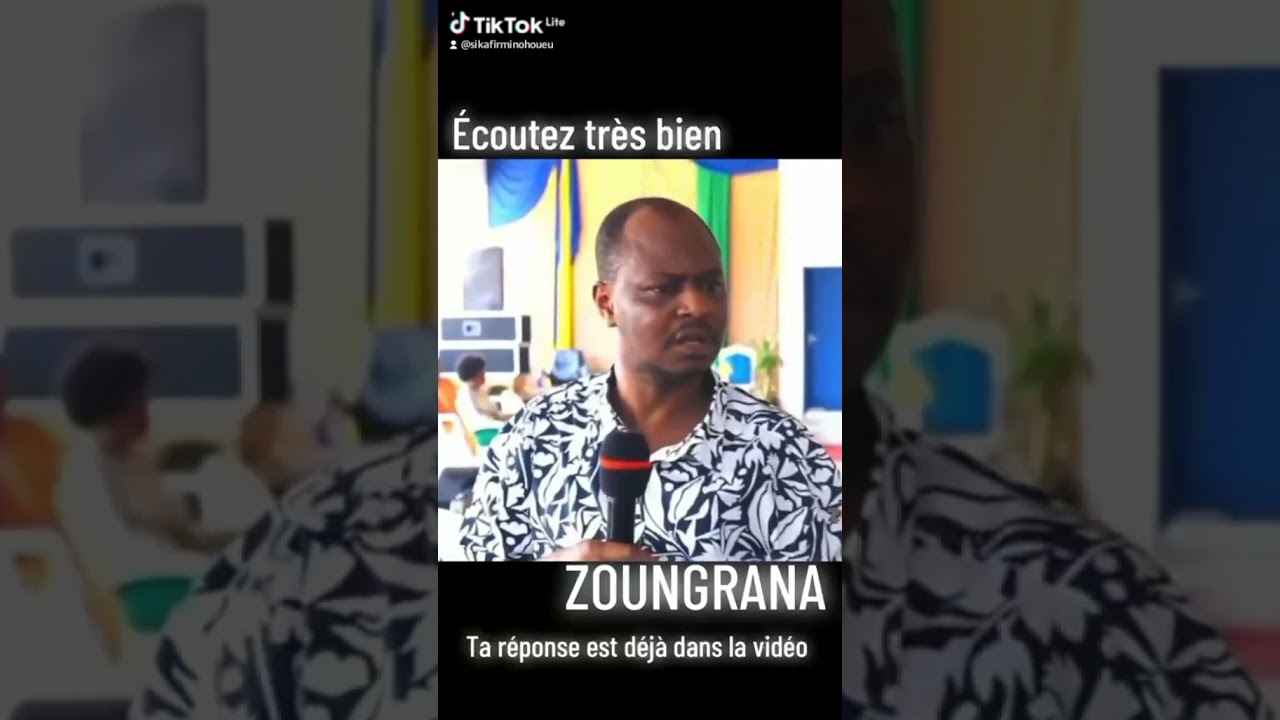 l'une des particularité de l'homme de Dieu...