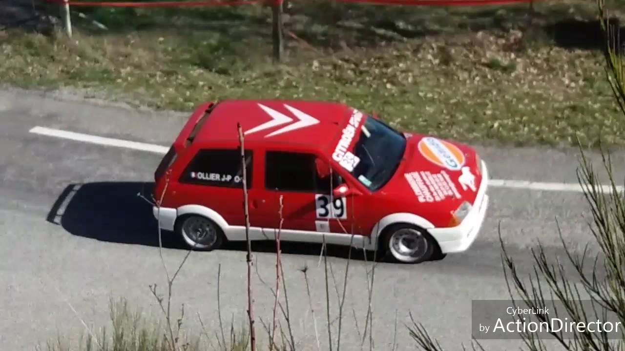 Course de côte du pont des abarine 2017 3ème manche de course