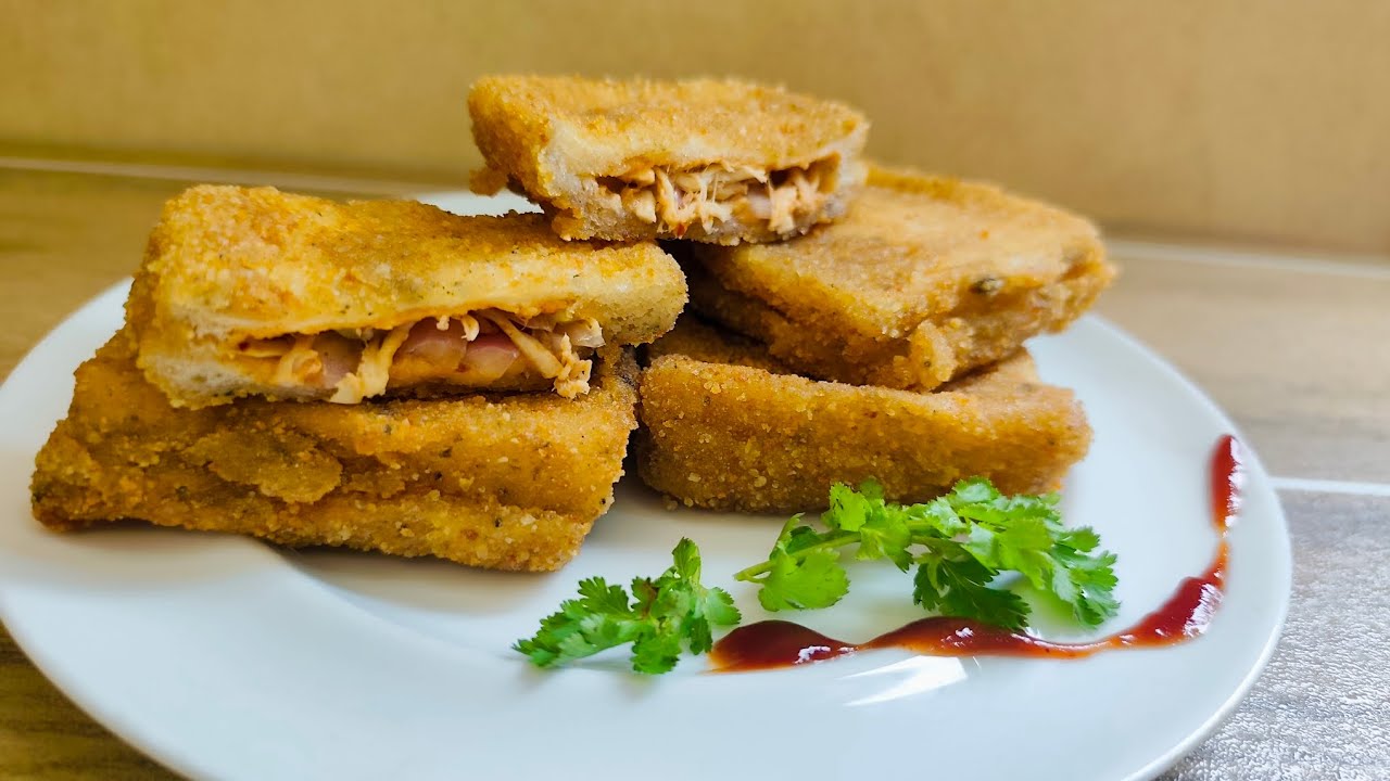 If You Have Chicken and Bread, Make This Tonight | chicken bread pockets 