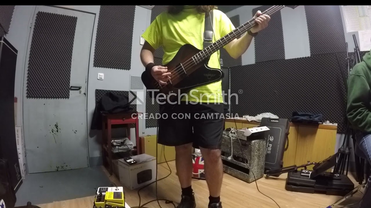 nariz contra nariz - numeros rojos (bass cover)