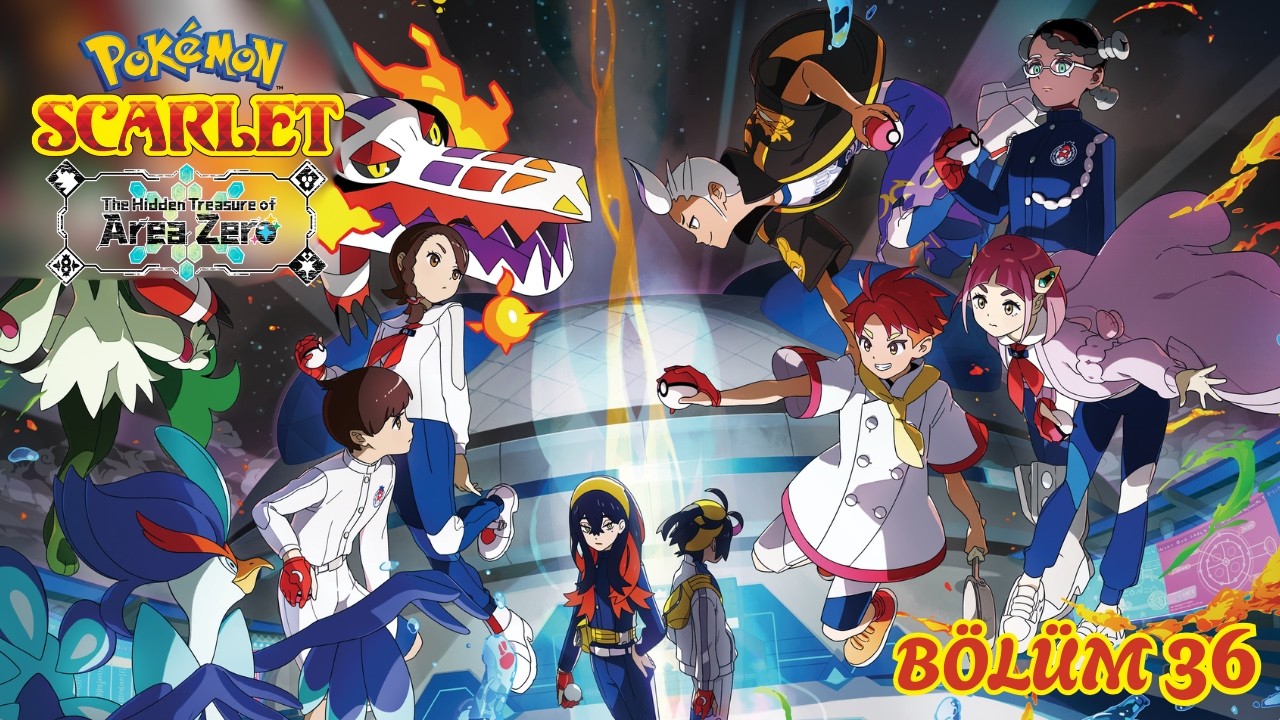 Pokemon Scarlet Türkçe (DLC) - Bölüm 36 - Kieran ile Şampiyonluk Maçı!