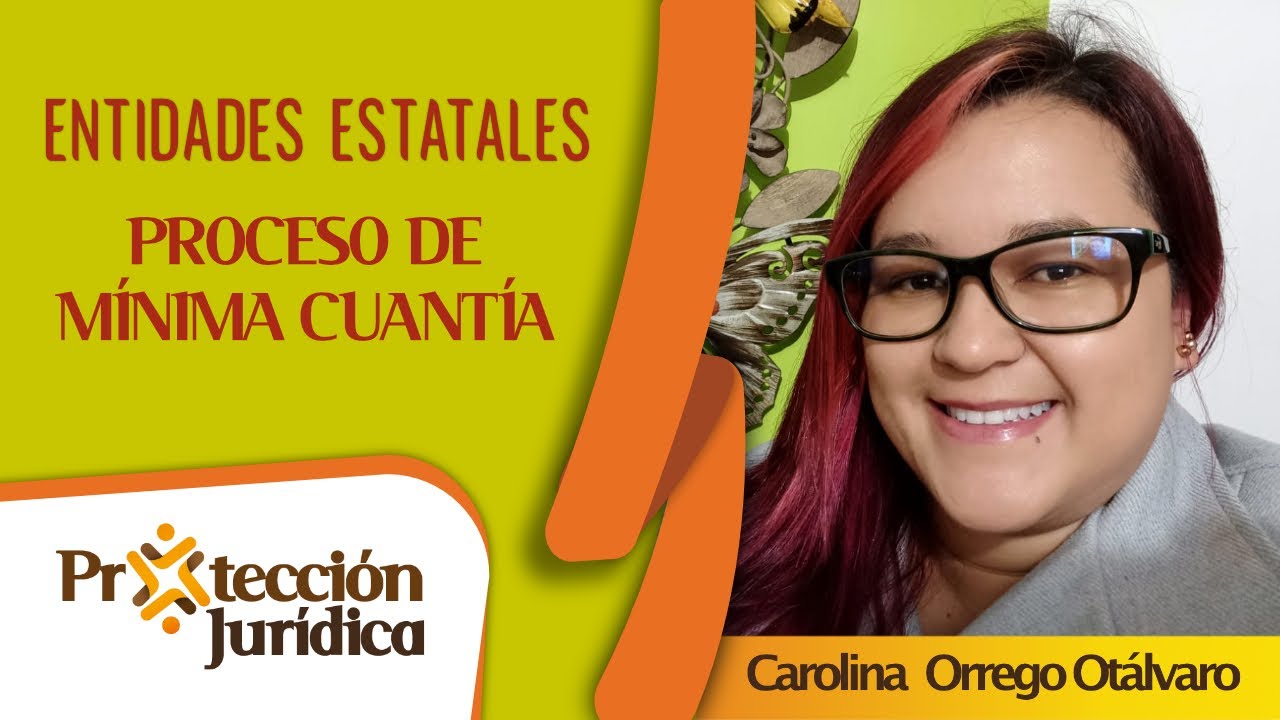 ✅ CONTRATACIÓN ESTATAL - Mínima Cuantía.