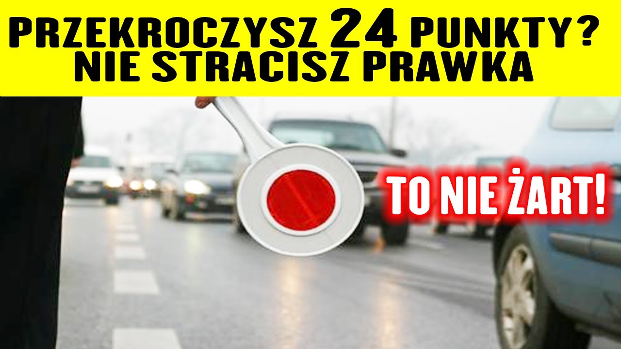 Kierowcy nie stracą uprawnień po przekroczeniu 24 punktów karnych - nowy pomysł Ministerstwa