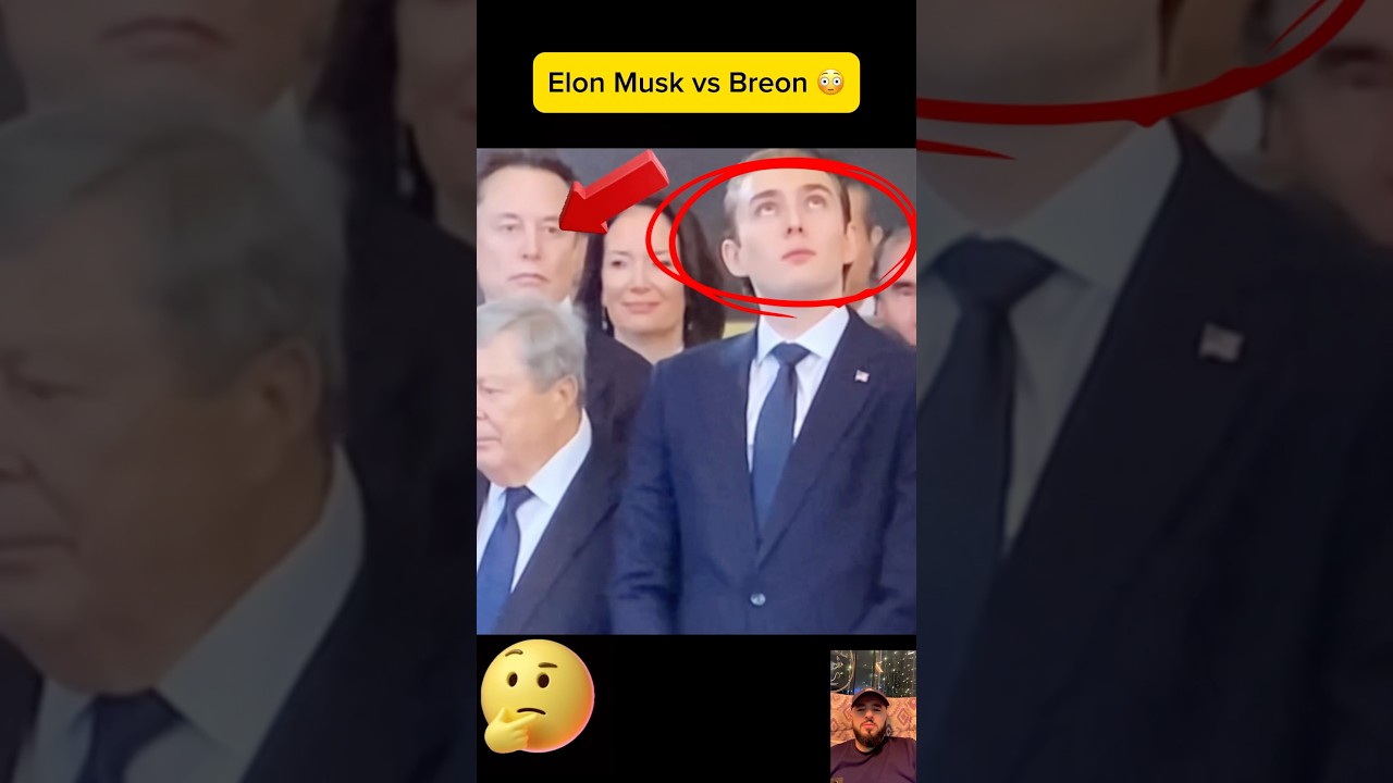 Elon Musk vs Barron Trump 😳 #elonmusk #barrontrump #musk #trump #trumpnews #funny #shorts #usa #fyp