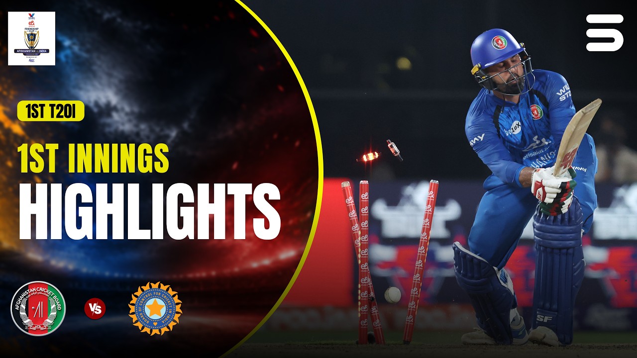 1st Innings Highlights | 1st T20I | IND vs AFG 2026 | M9N1J