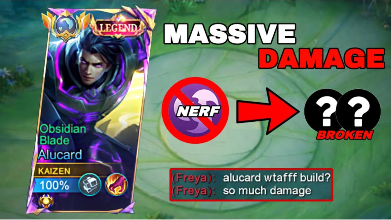 ALUCARD BEST BUILD AND EMBLEM 2026! (100% broken) AUTO DELETE ONESHOT (Must try it) MLBB