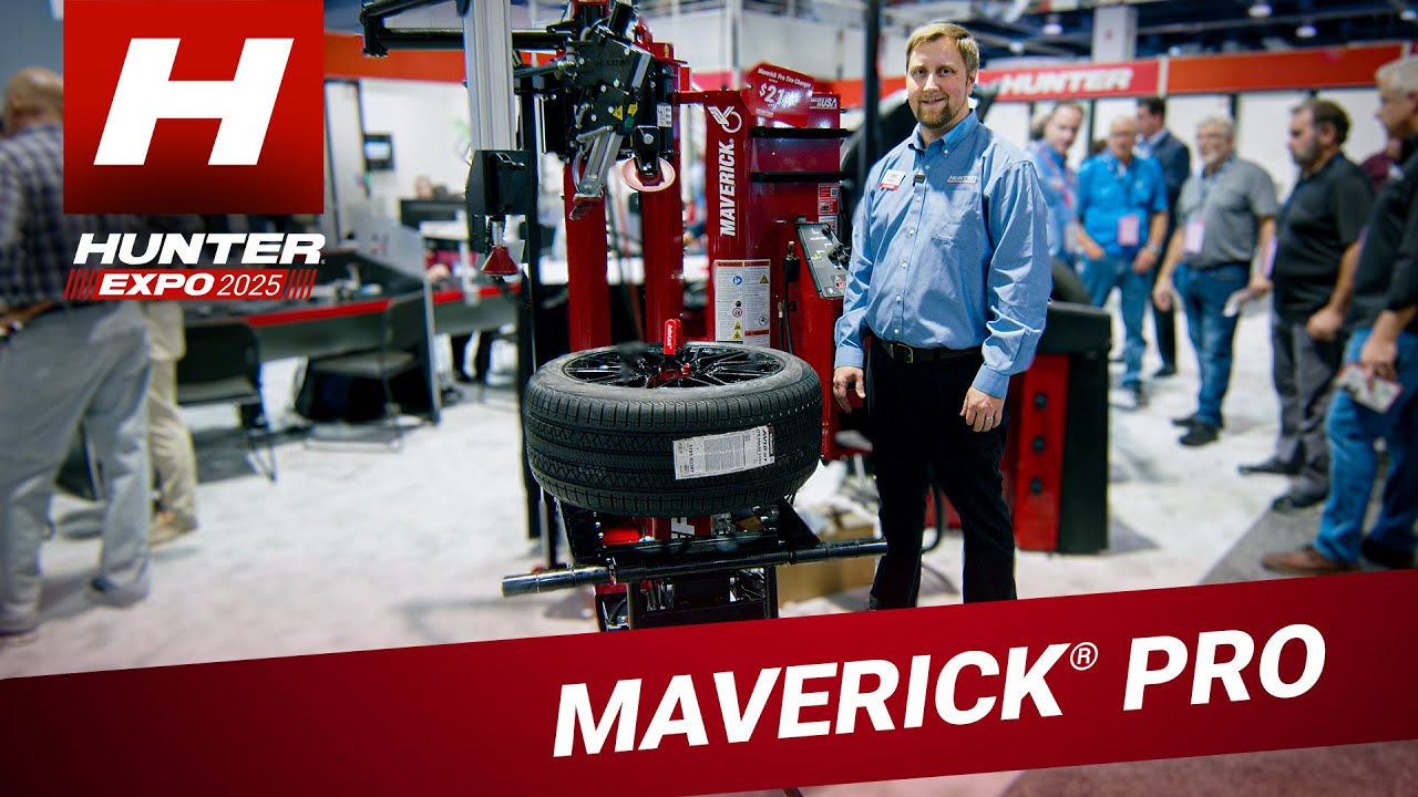 Новинка на выставке SEMA 2025: шиномонтажный станок Maverick® Pro