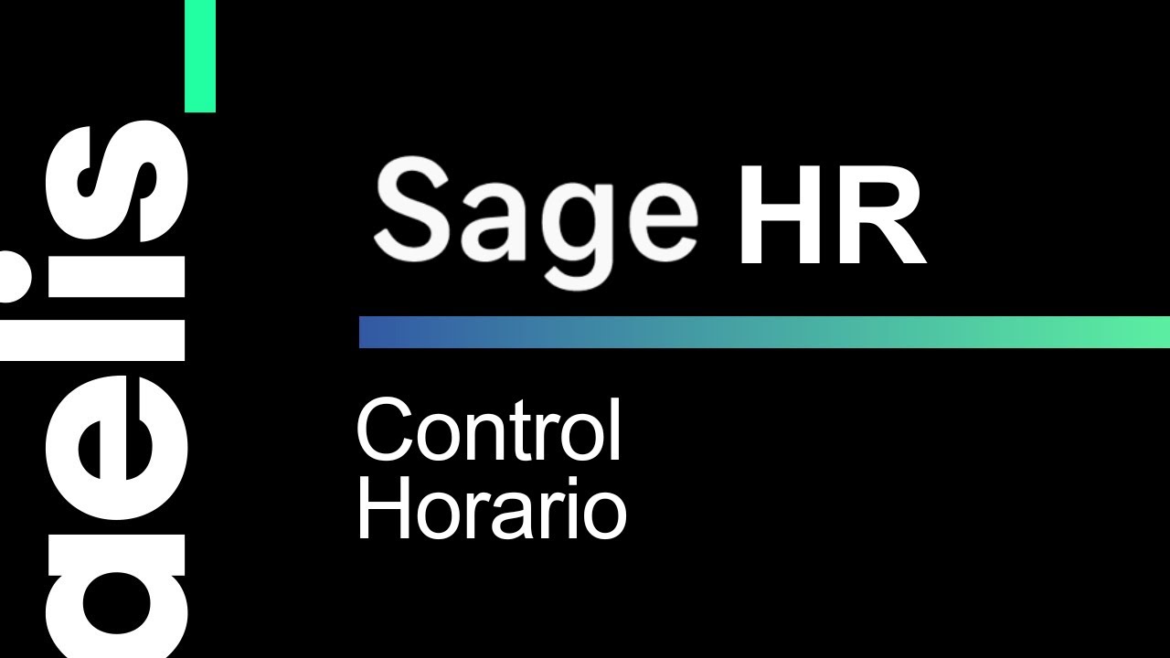 Sage HR Control Horario