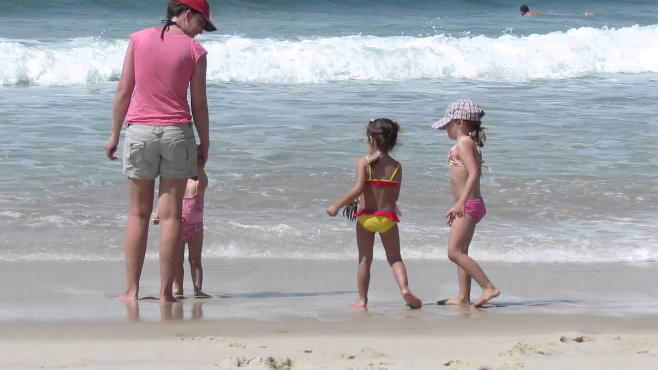 Renata na praia