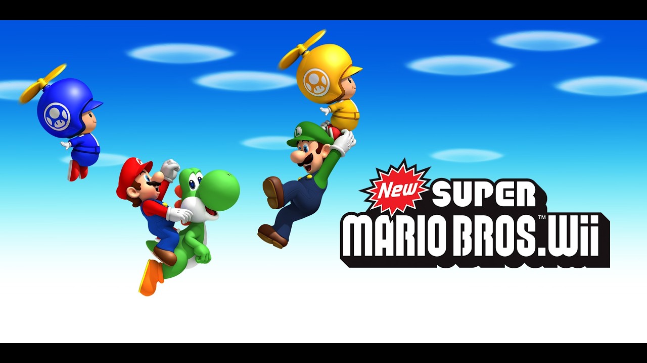 New Super Mario Bros. Wii - HD Edition (Walkthrough part 2 of 3)