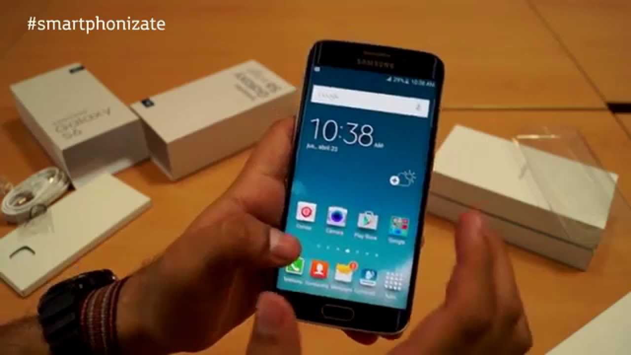 Samsung Galaxy S6 y S6 Edge - Unboxing