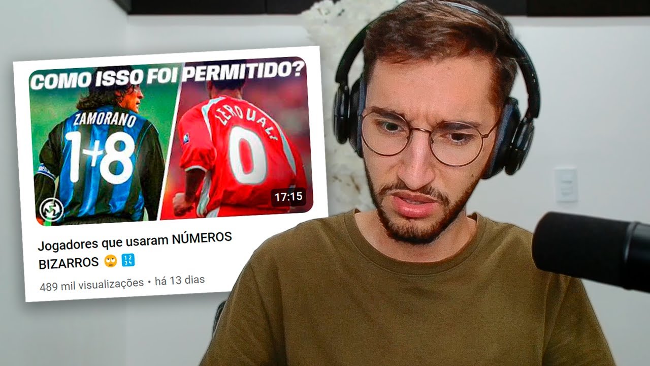 Jogadores que usaram NÚMEROS BIZARROS 🙄🔢