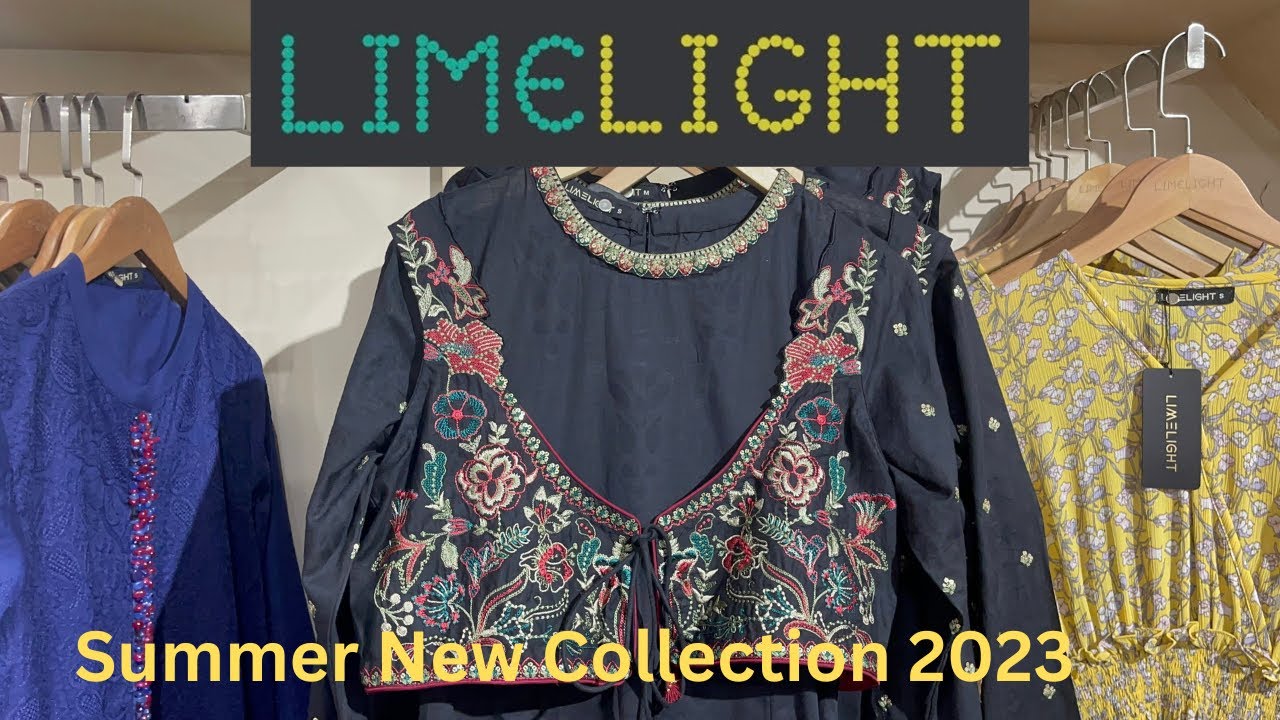 Limelight New Lawn Summer Collection 2023 | Limelight Lawn