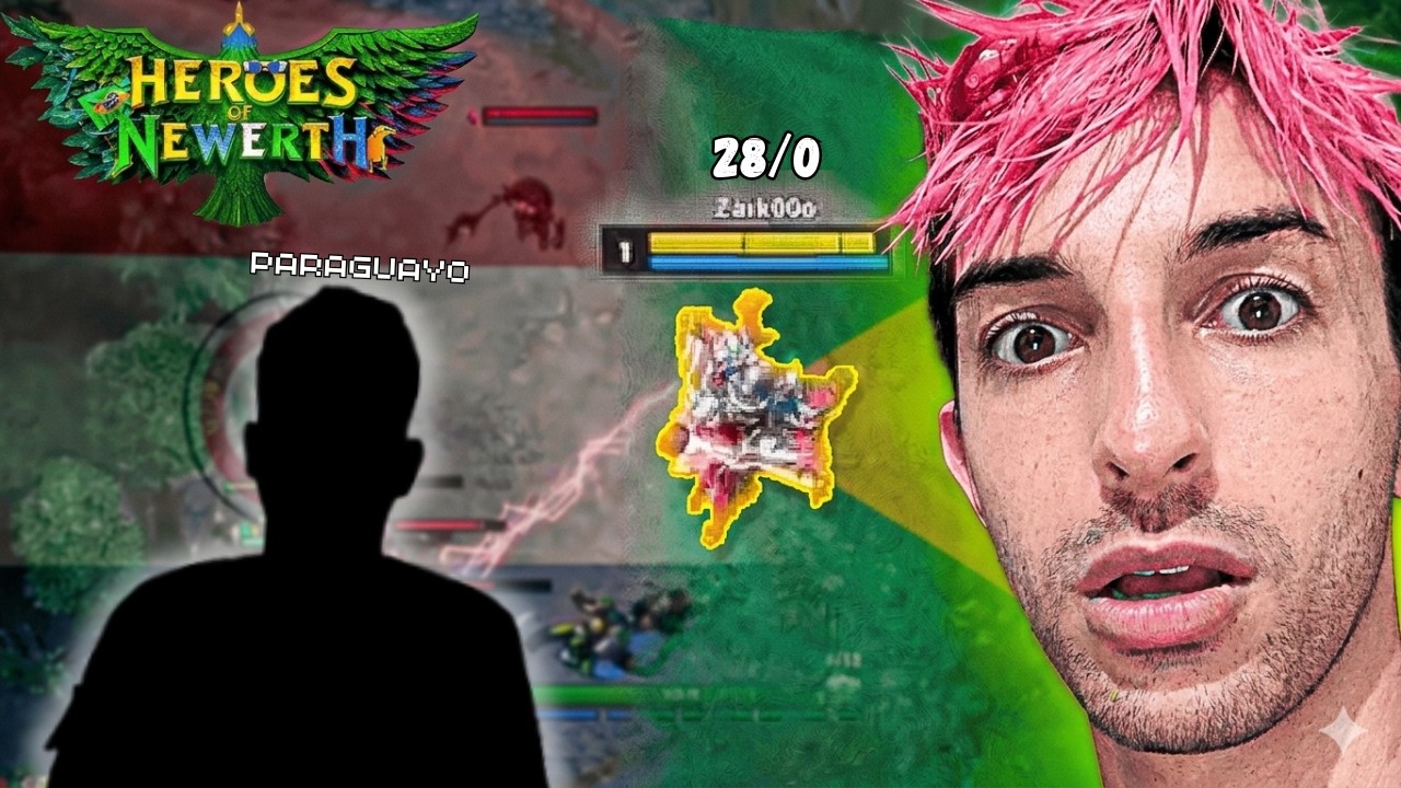 BRASIL E PARAGUAI ATROPELANDO OS INIMIGOS! (PARTIDA COMPLETA) ft. Paraguayo