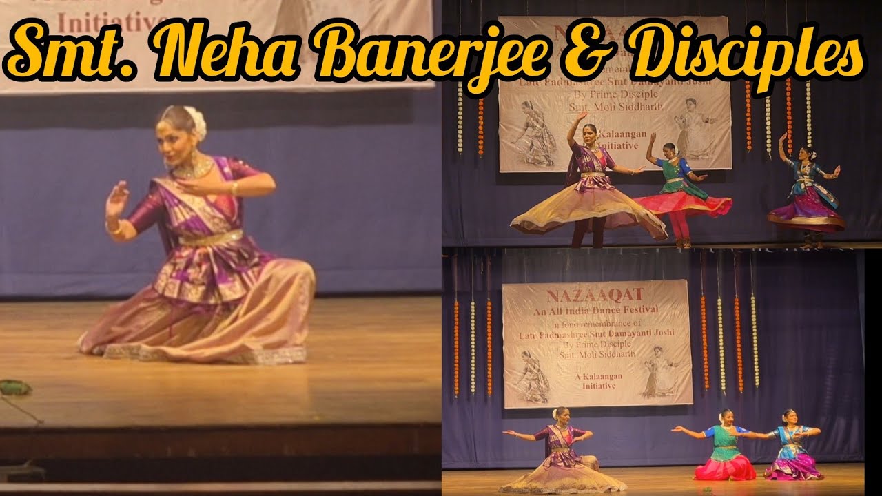 SMT. NEHA BANERJEE  GUEST ARTISTE  - NAZAAQAT 2026  #kathak  #kalaangankathak #dancefestival 