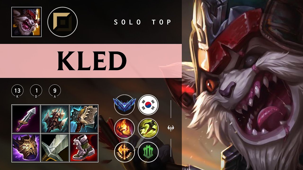 Kled Top vs Renekton - KR Diamond Patch 25.24
