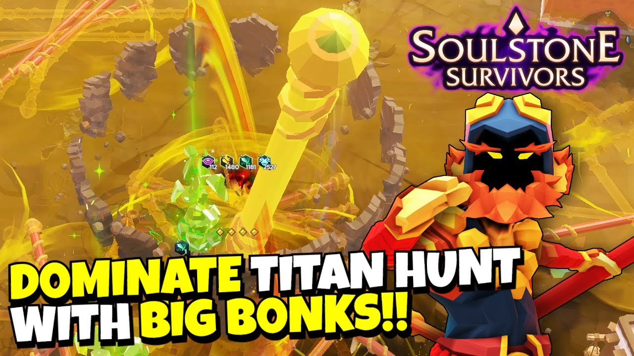 Dominate Titan Hunt With This BIG BONK Monkey King Build | Soulstone Survivors