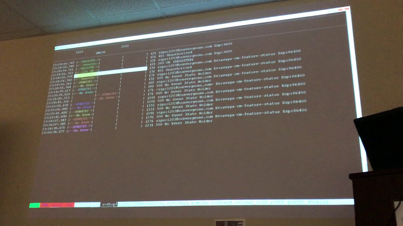 21 Avaya SMGR traceSM