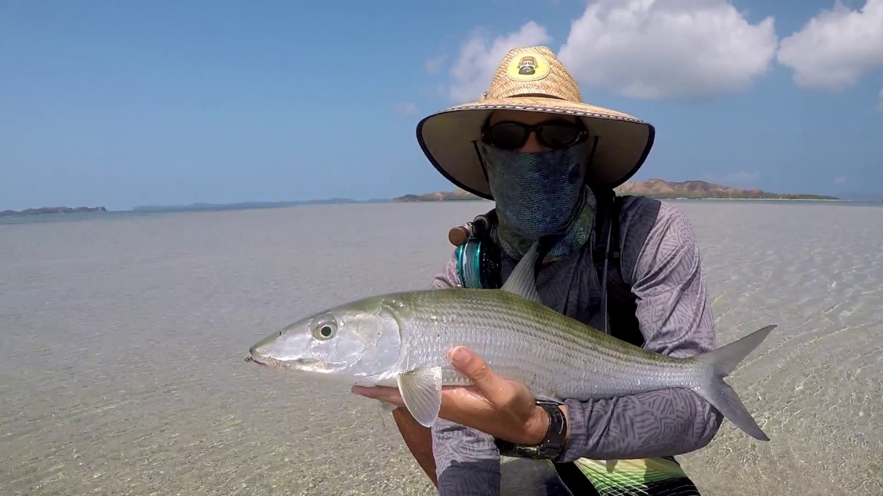 Fly fishing for Bonefish [New Caledonia]