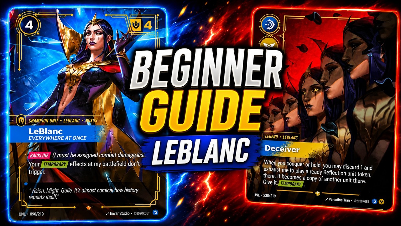 The ULTIMATE Beginner LeBlanc Guide | Riftbound