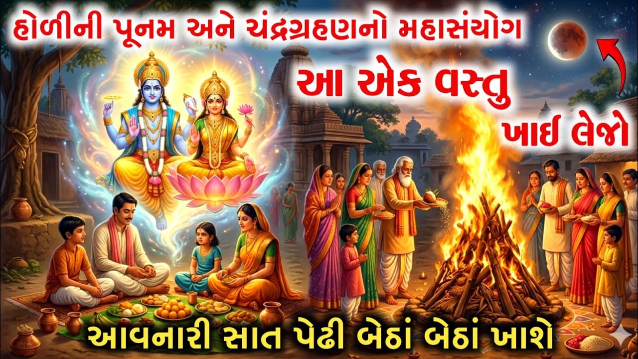 500 વર્ષ પછી મહાસંયોગ: હોલિકા દહનની રાત્રે ખાઈ લો આ ગુપ્ત વસ્તુ, કરોડપતિ બનતા કોઈ રોકી નહીં શકે! 