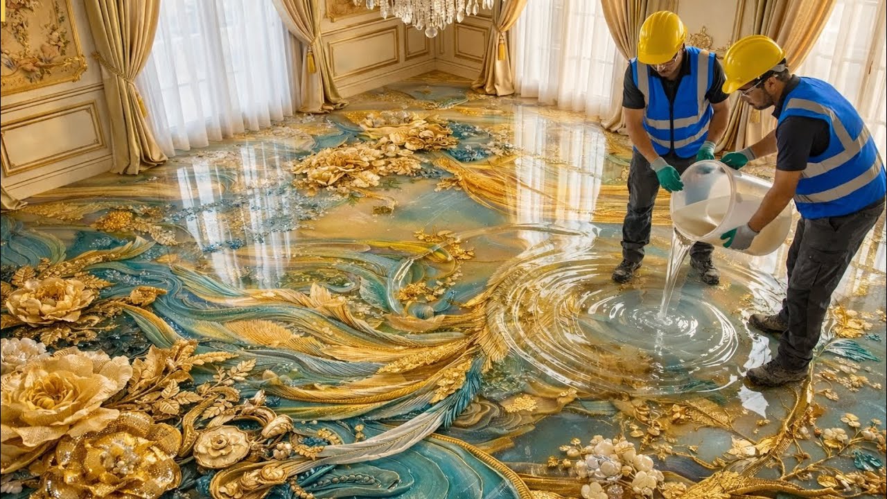  Top 10 Luxurious home renovation in 2026# floor#epoxyfloor