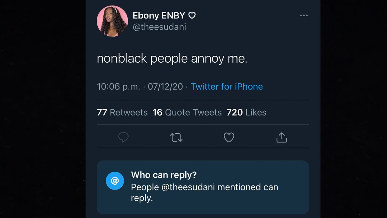 White People = Bad
