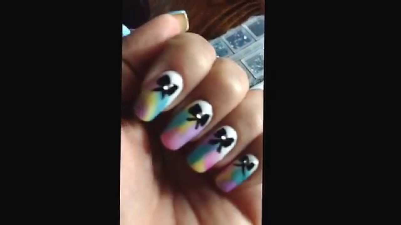 Opi sheer nail tint design#