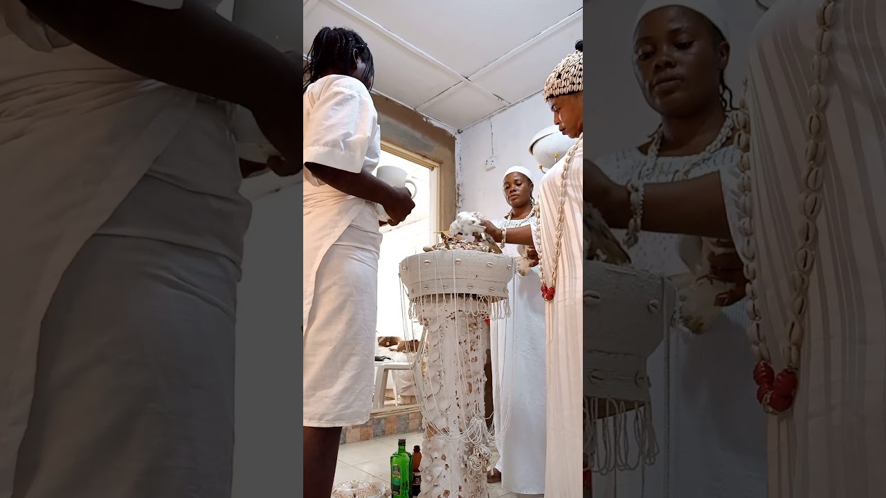 Worshiping of Aje (God's of Wealth)
