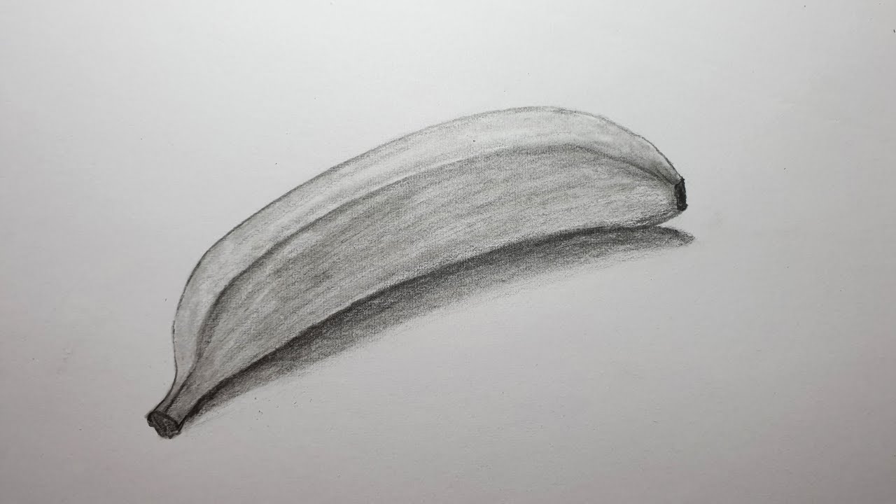 How to draw a banana for Beginners