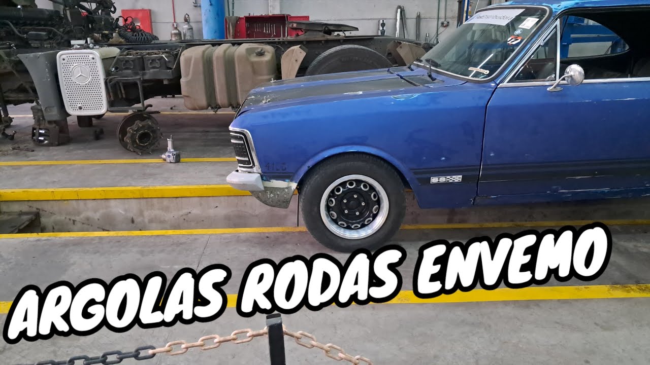 COMPREI AS ARGOLAS CROMADAS PRA RODA ENVEMO DO NOSSO  OPALÃO 