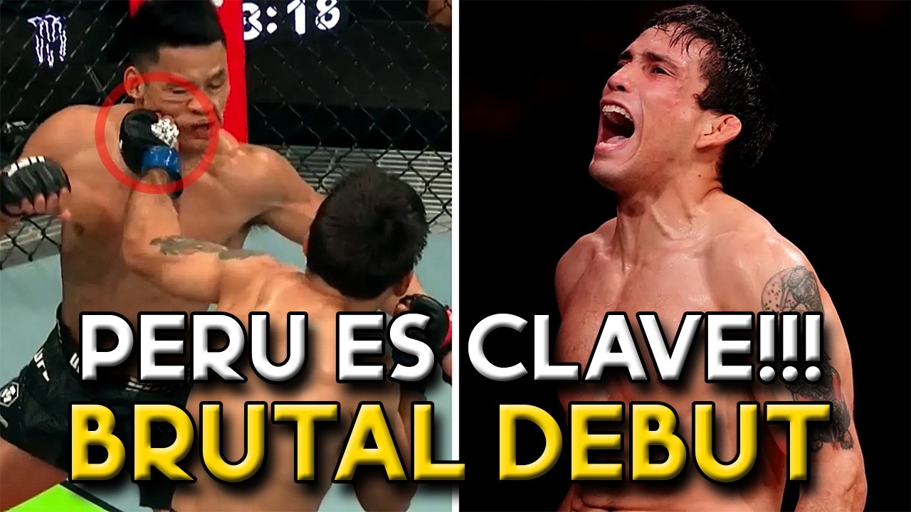 Rodrigo Vera 🇵🇪 APLASTA con INCREIBLE KO en su debut en UFC | Rodrigo Vera vs Kangjie Zhu AN&Aacute;LISIS