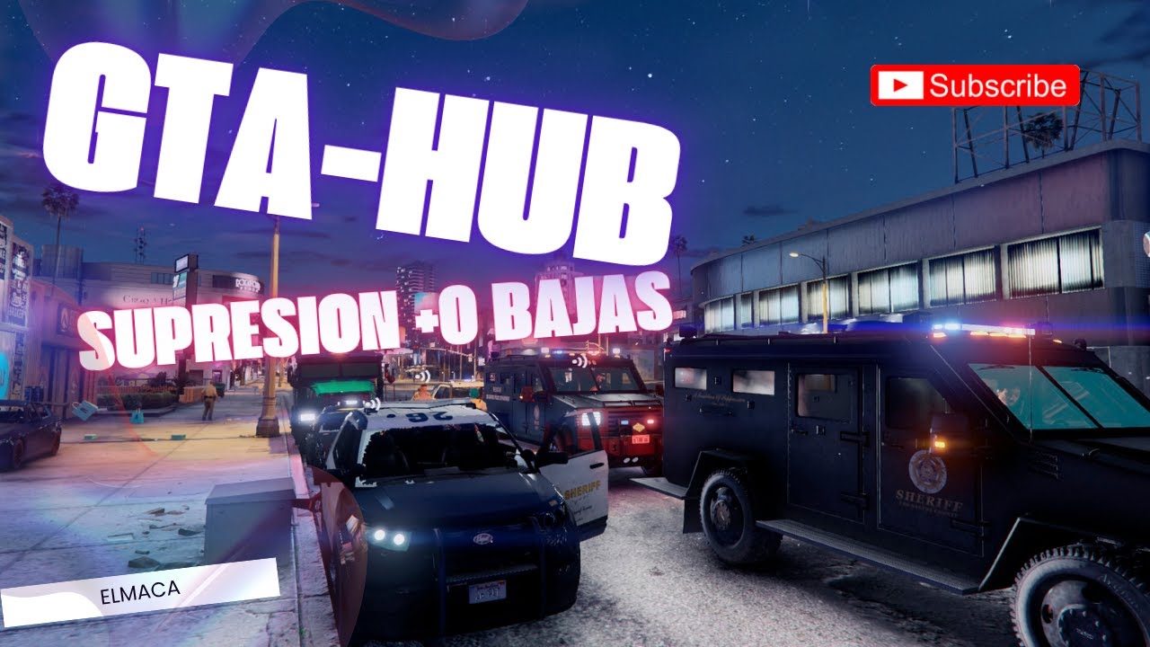 [GTAHUB Robo a Contenedores No Planeado Sale Mal, Supresiones y Muchas Emboscadas +0 Bajas 💀💀