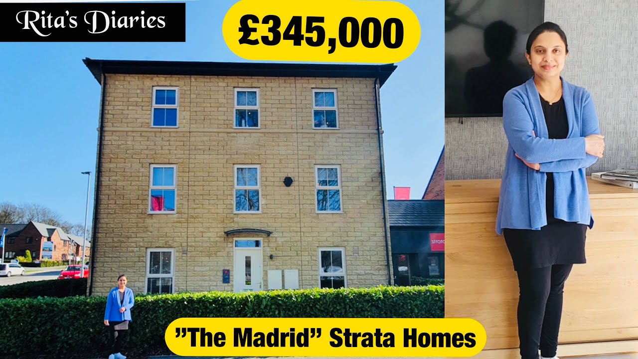 Экскурсия по дому в Великобритании 🇬🇧 || «Мадрид» от Strata Homes