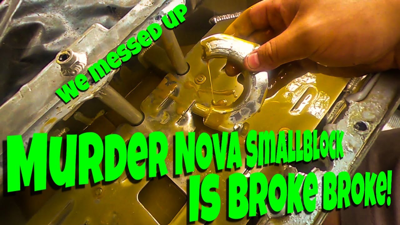 New Murder Nova is BROKE Broke! Catastrophic Engine Failure at Knoxville Dragstrip