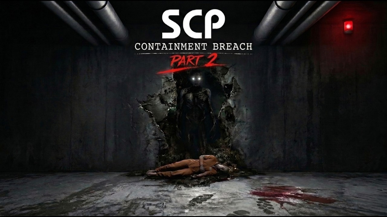 SCP-106 DRAGGED ME UNDER… | SCP Containment Breach - Part 2