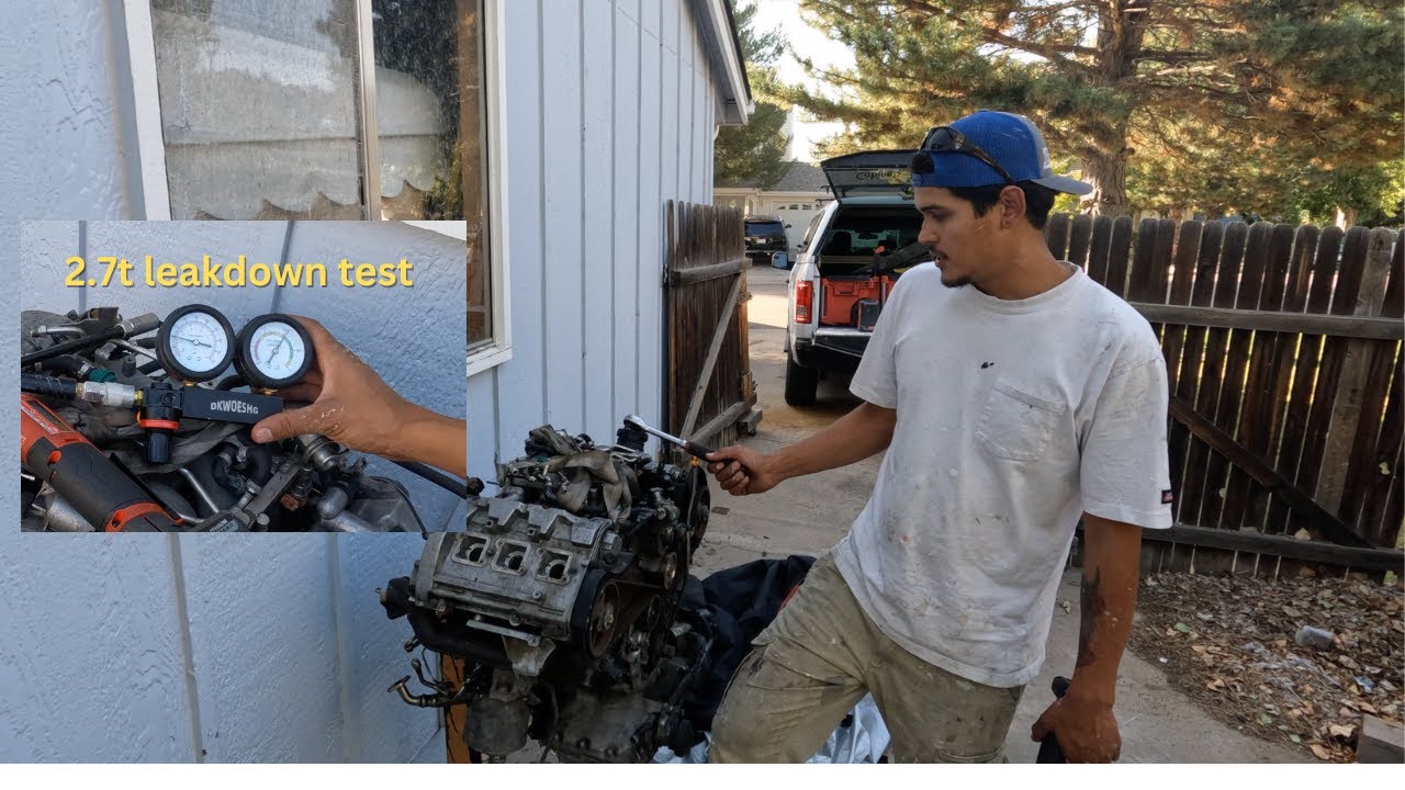 Leakdown test on the 2.7t
