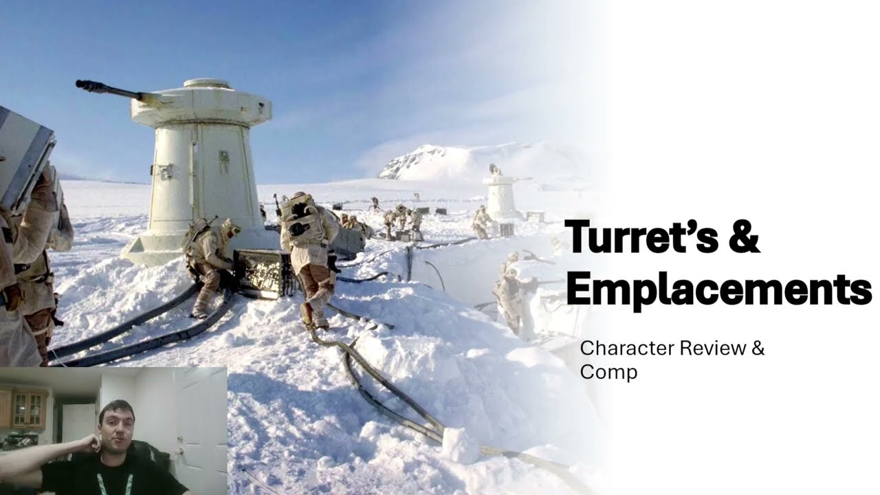 Star Wars Miniatures Character Comp & Review: Turrets & Emplacements