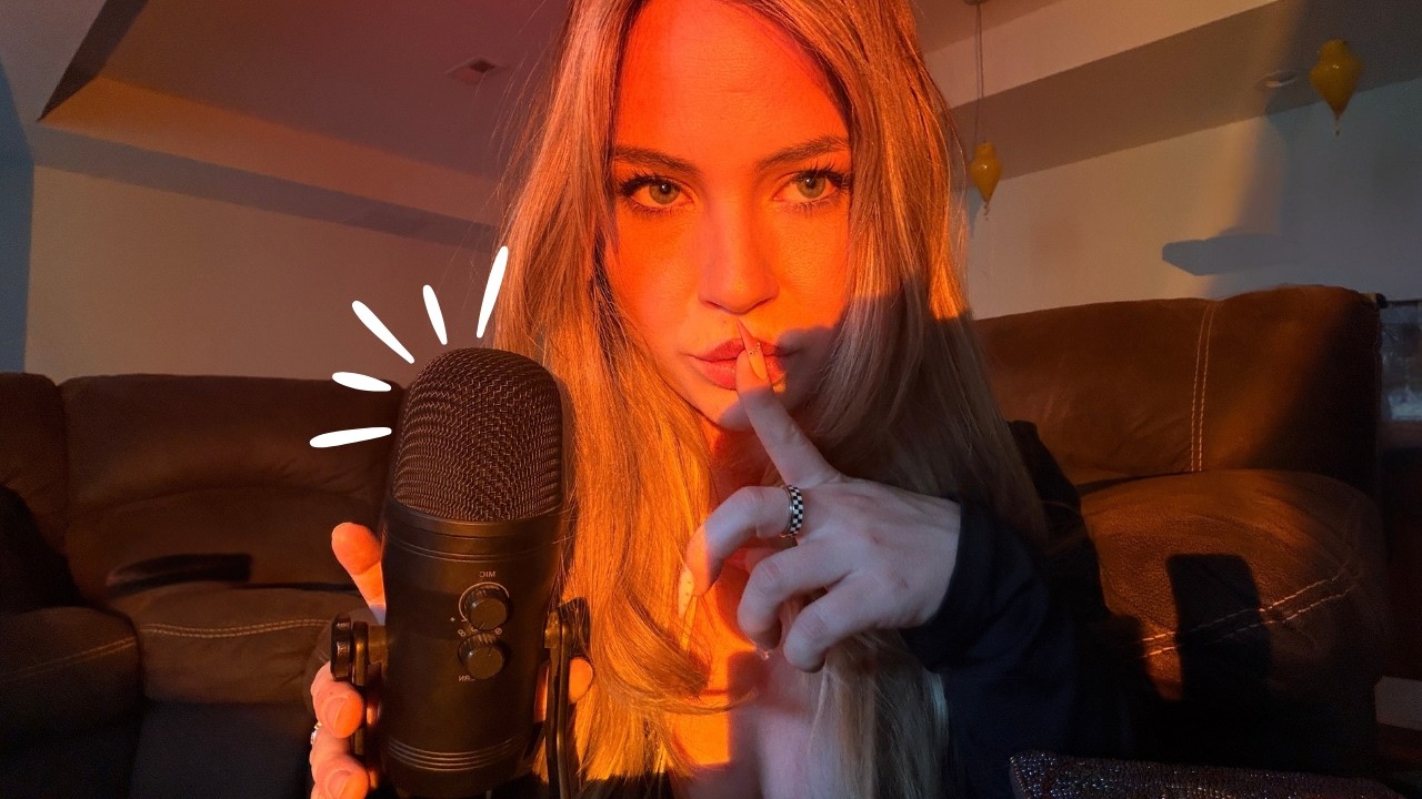 asmr in the dark for your relaxation (whispering for sleep)