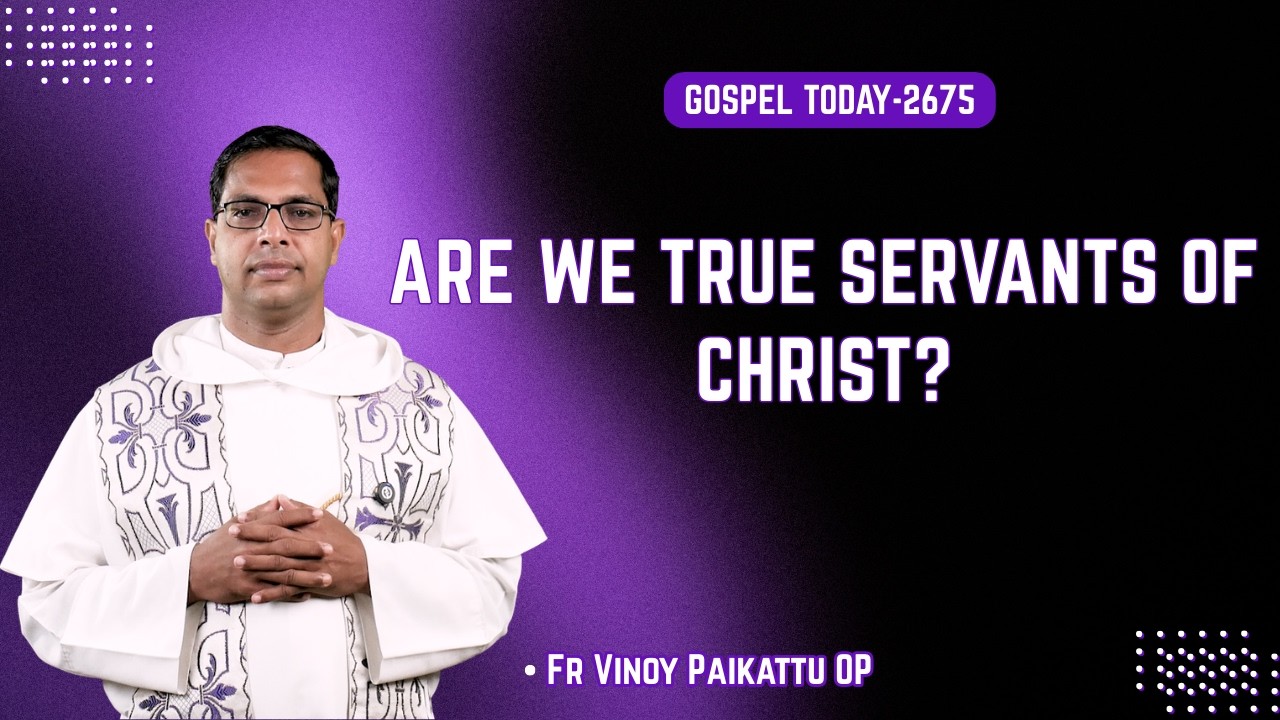 Servant or Seeker? || Fr Vinoy Paikattu OP || 04-03-26 || Matthew 20:17-28