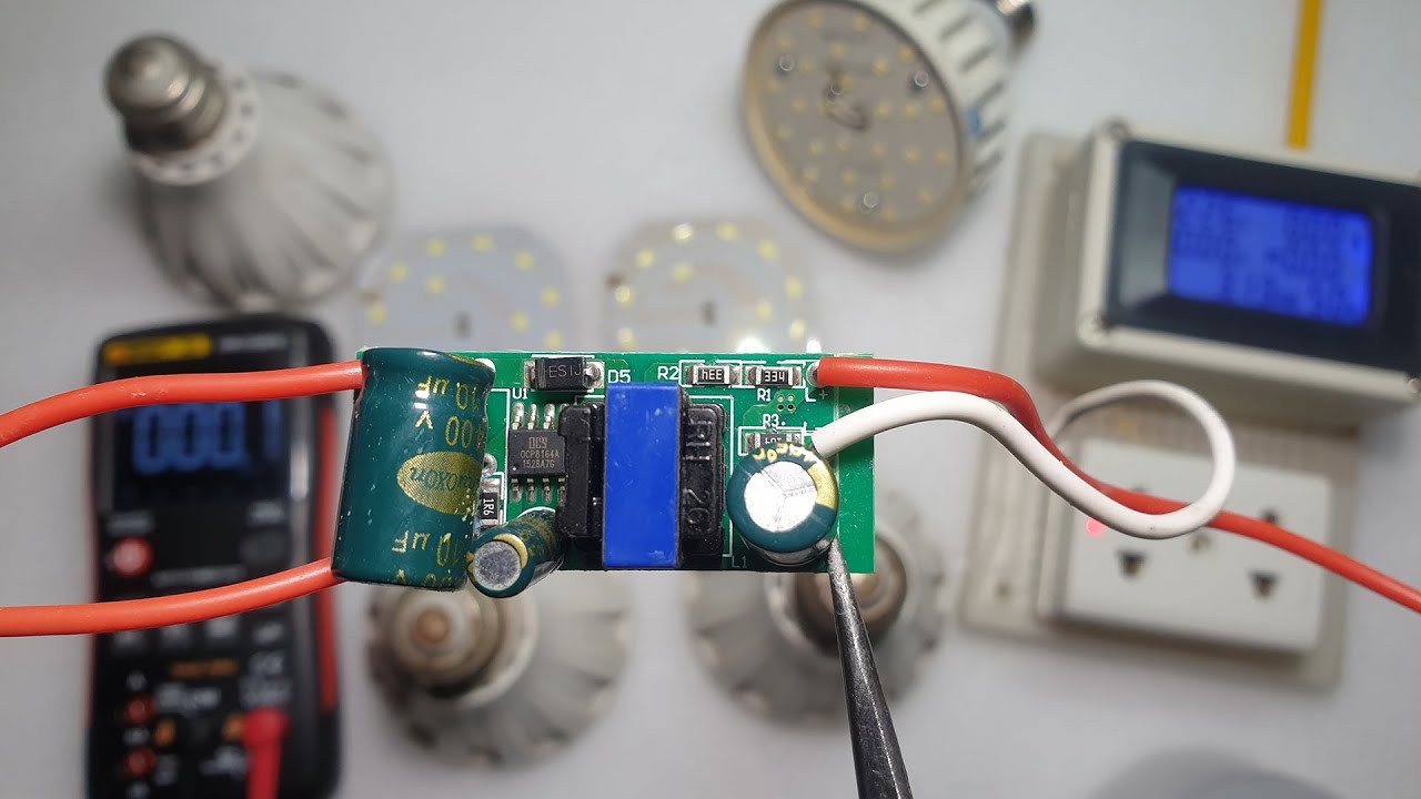 Đừng vội vất bóng led hỏng đi, mạch này sẽ rất hữu ích cho các bạn đấy