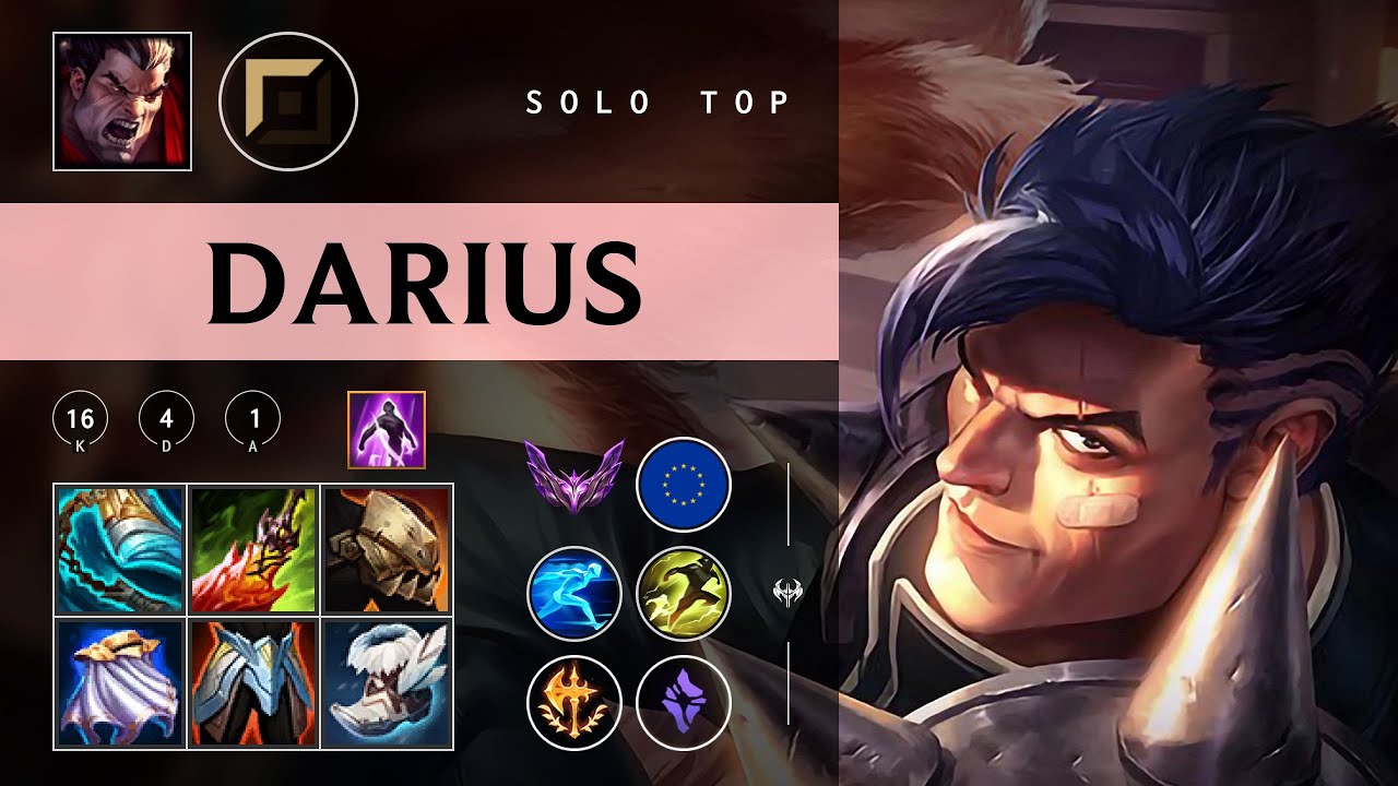 Darius Top vs Gnar - EUW Master Patch 26.03