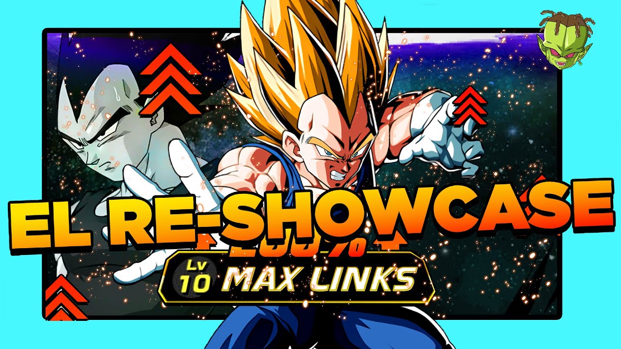 El RE-SHOWCASE. 200% LEADER SKILL LR SUPER SAIYAN 2 VEGETA ANGEL FULL LEVEL LINKS SHOWCASE | Dokkan
