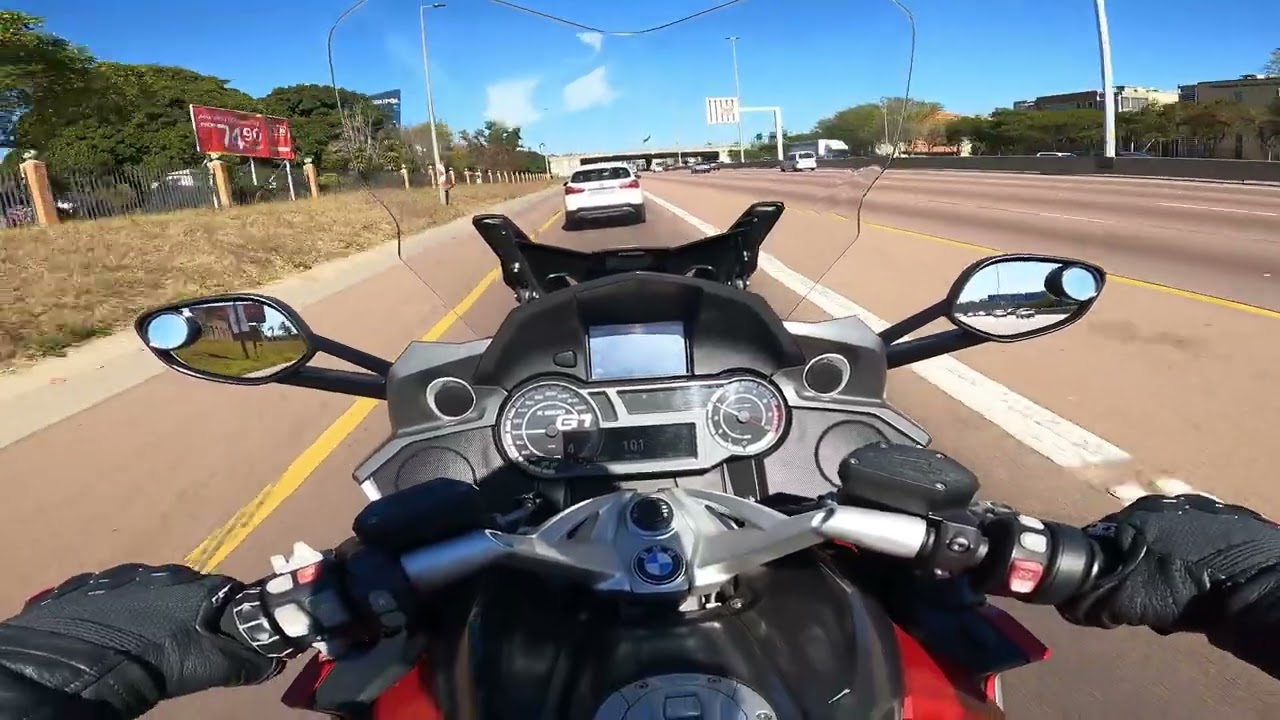 Taking Big Red For A Quick Ride - BMW K1600GT