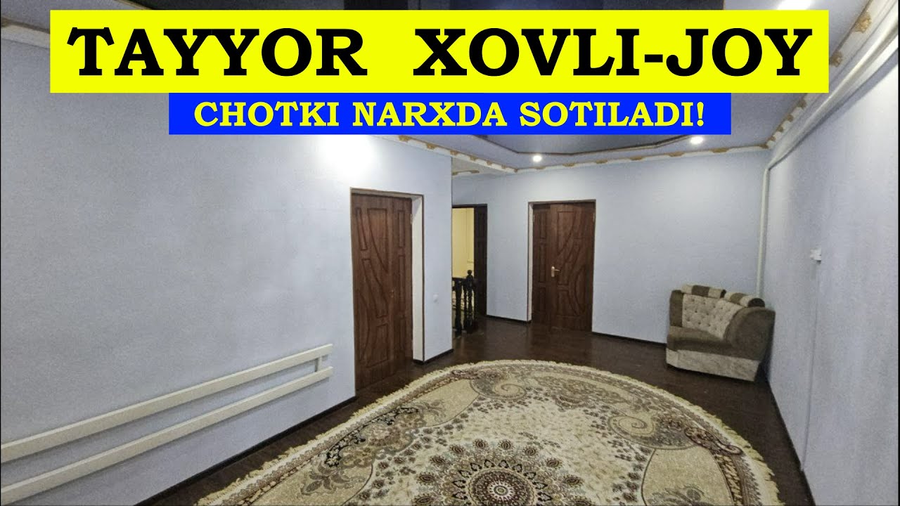 Факат Яшаш Керак! Таййор 200 кв.м. Ховли-Жой Сотилади!#хоразм_уй_жой_нархлари2026#villa#home#uy_joy