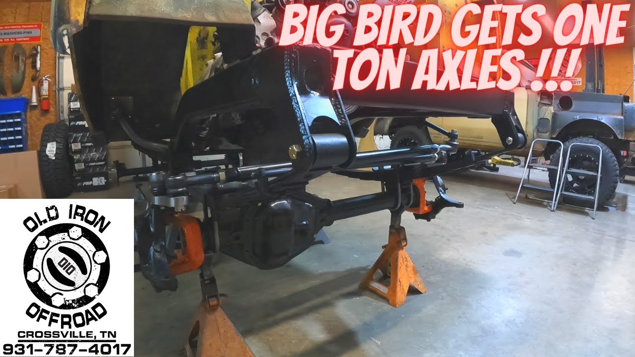 One ton International Scout Off-road build Series (part 2) Big Bird gets One Ton