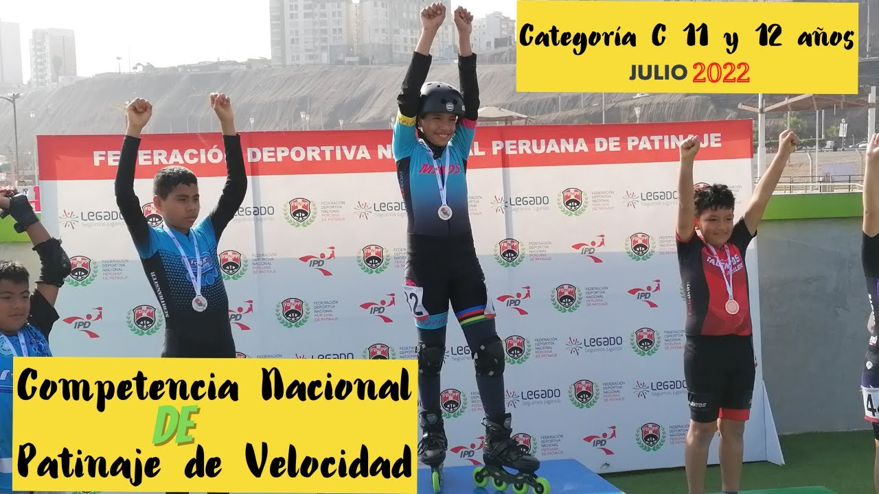 Competencia Nacional de Patinaje de Velocidad en Lima-Perú Julio 2022