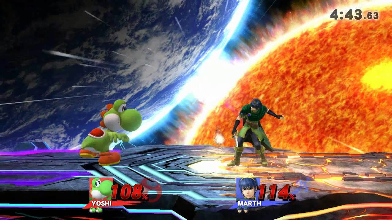 Sm4sh- Chevaca (Yoshi) vs RisingVeXx (Marth)  MM